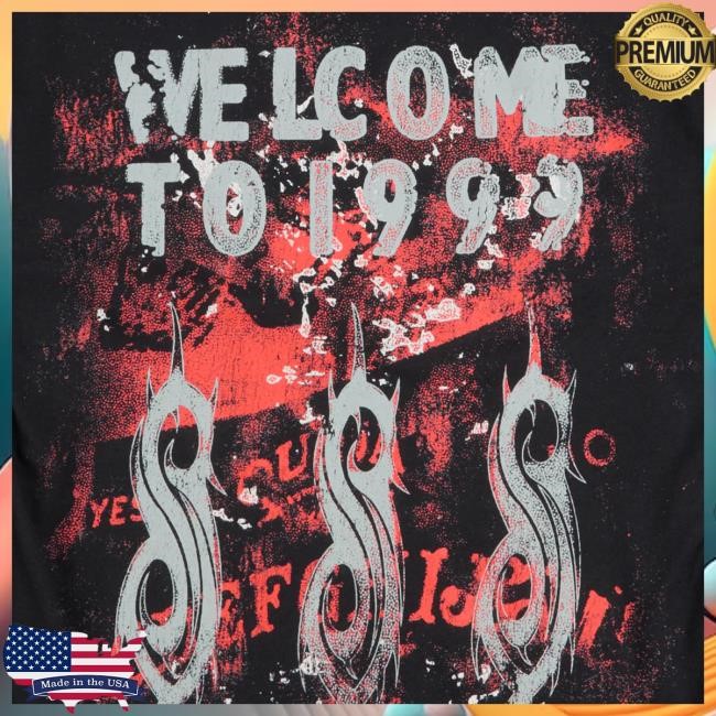 Slipknot Welcome To 1999 L/S Tee Slipknot Merch Store Shop Official