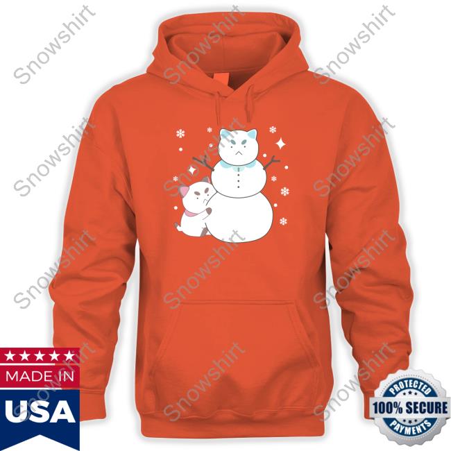 Bee And Puppycat Snowman T Shirts