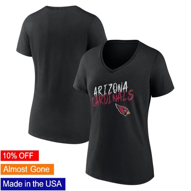 Collector Arizona Cardinals Womens V-Neck Tee Nfl Womens Classic