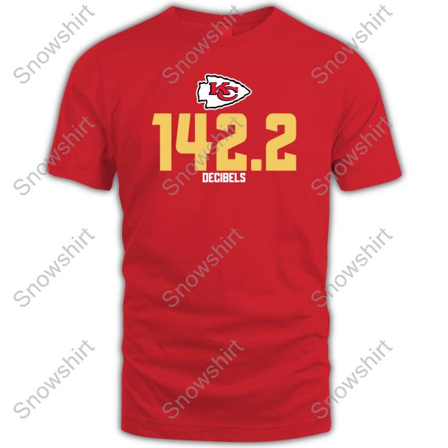 Official Chiefs Kansas City 1422 Decibels Hoodie