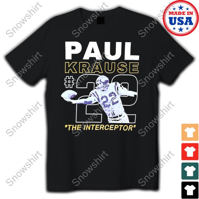 Official Paul Krause Tee