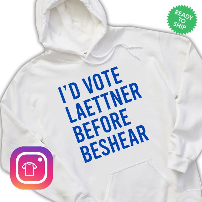 Daniel Cameron I’D Vote Laettner Before Beshear Tee Shirt I’D Vote Laettner Before Beshear Crewneck Sweatshirt