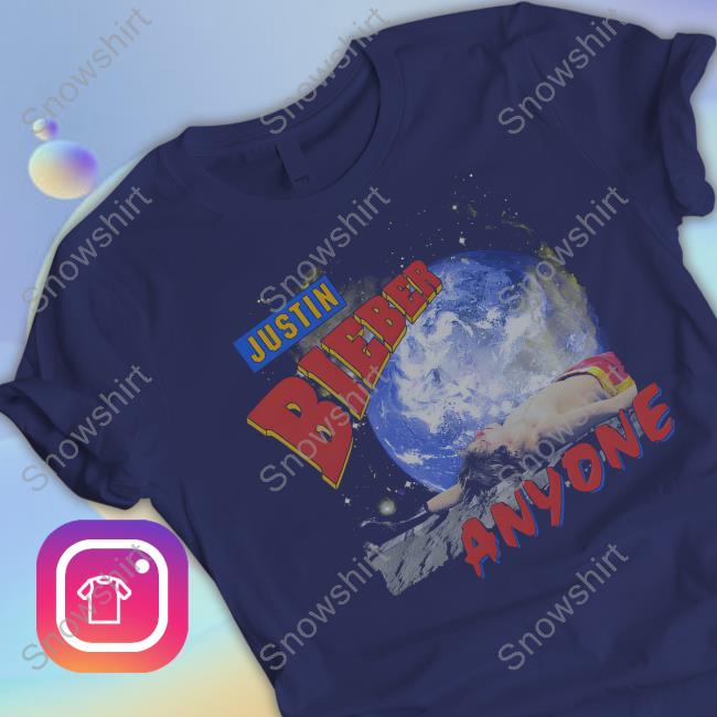 Justin Bieber Anyone Space Sweatshirt