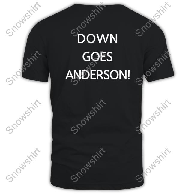 Cleveland Down Goes Anderson Shirt Navy