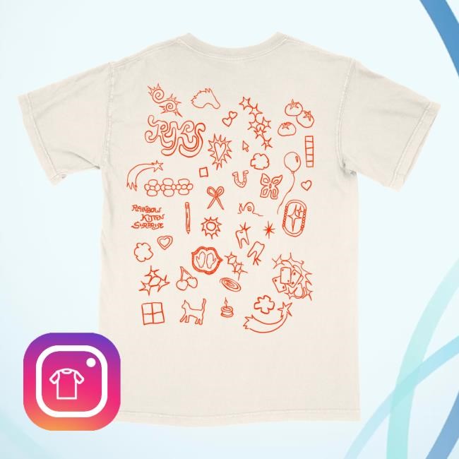 Doodle Shirt | Shop the Rainbow Kitten Surprise Official Store