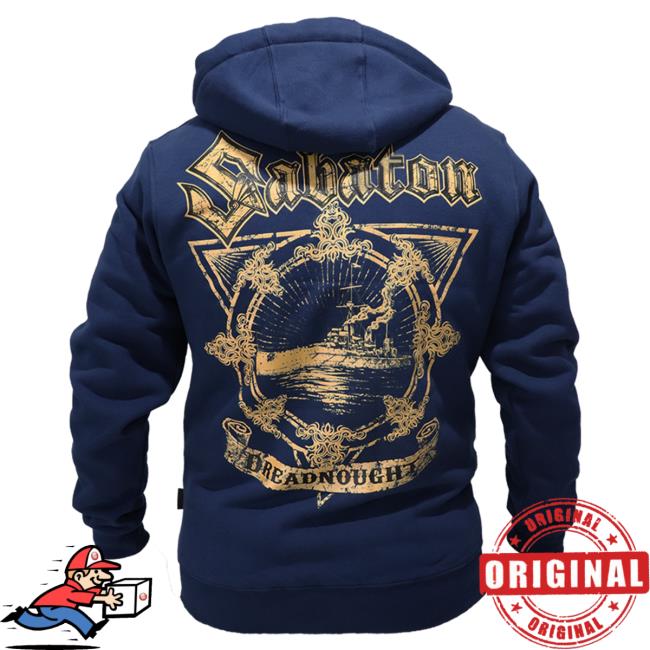 Official Sabaton Merch Store Sabaton Dreadnought Zip Hoodies Sabaton Shop Official Sabaton Merch Store Sabaton Dreadnought Zip Crewneck Sweatshirt Sabaton Shop