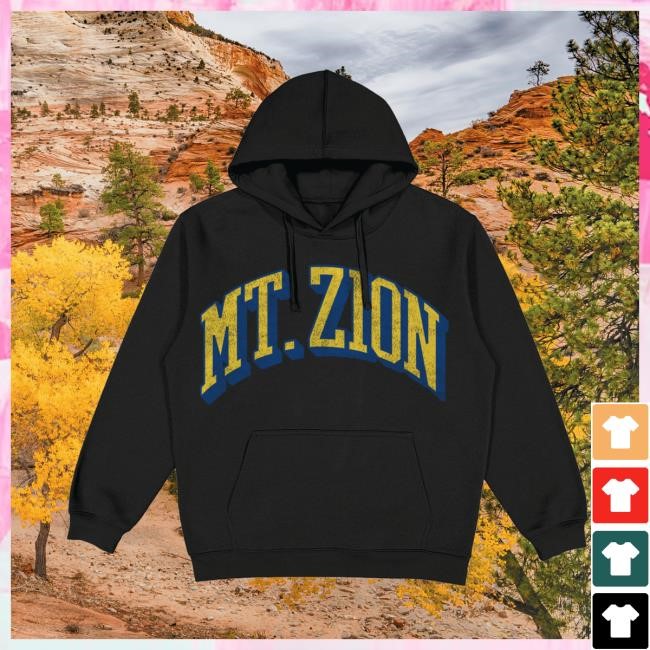 Official Josiah Queen Merch Store Mt. Zion Pullover Hoodie