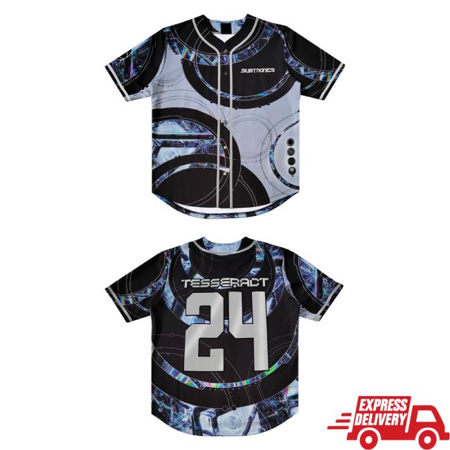 Official Subtronics Merch Store Subtronics Tesseract Baseball Jersey Top Shirt