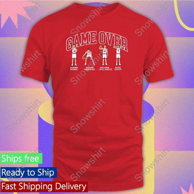 The Indiana Nil Store Game Over Shaan Burke Hogan Orbaugh Nathan Childress Mike Shipp Tee