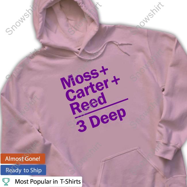 Moss Carter Reed 3 Deep T-Shirt Moss Carter Reed 3 Deep Shirt