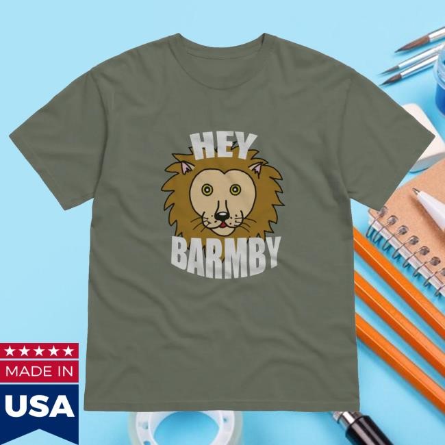 Official Heybarmby Hey Barmby New Shirt