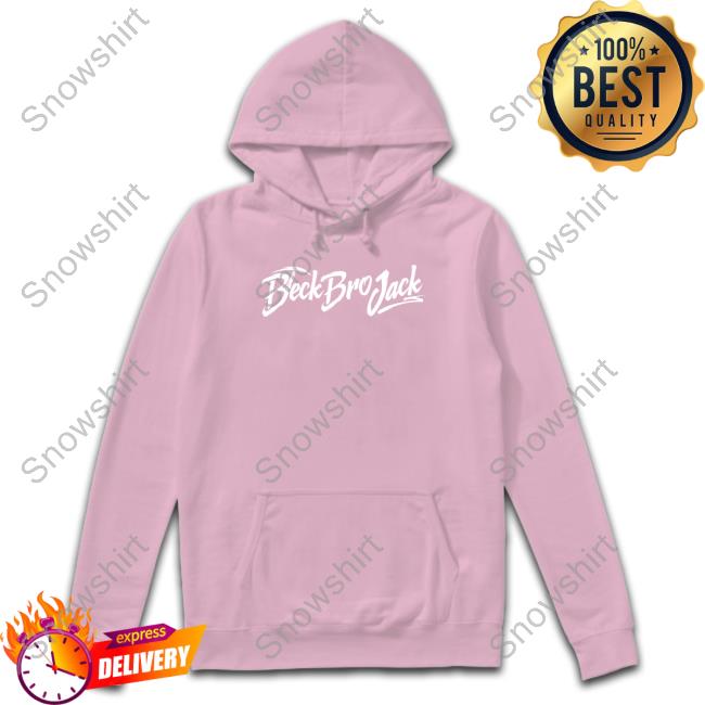 Beckbrojack Merch Beckbrojack Logo Black Sweatshirt Beckbrojack Logo Black T Shirt