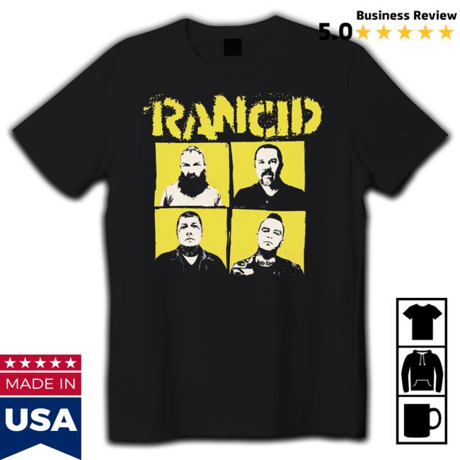 Rancid Merch Tomorrow Never Comes Black Crewneck Sweatshirt