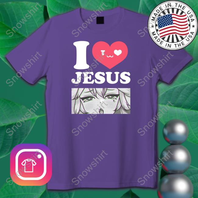 Official Vshojo I Love Jesus T Shirt