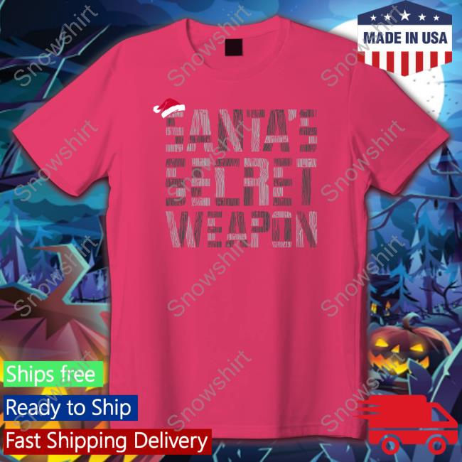 Mr. Build It Merch Santa's Secret Weapon Tank Top Bunkerbranding