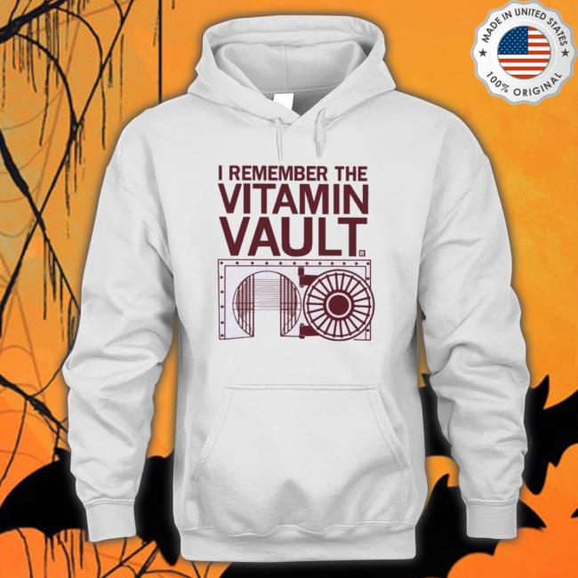 Official I Remember The Vitamin Vault T-shirt Official I Remember The Vitamin Vault Crewneck Sweatshirt