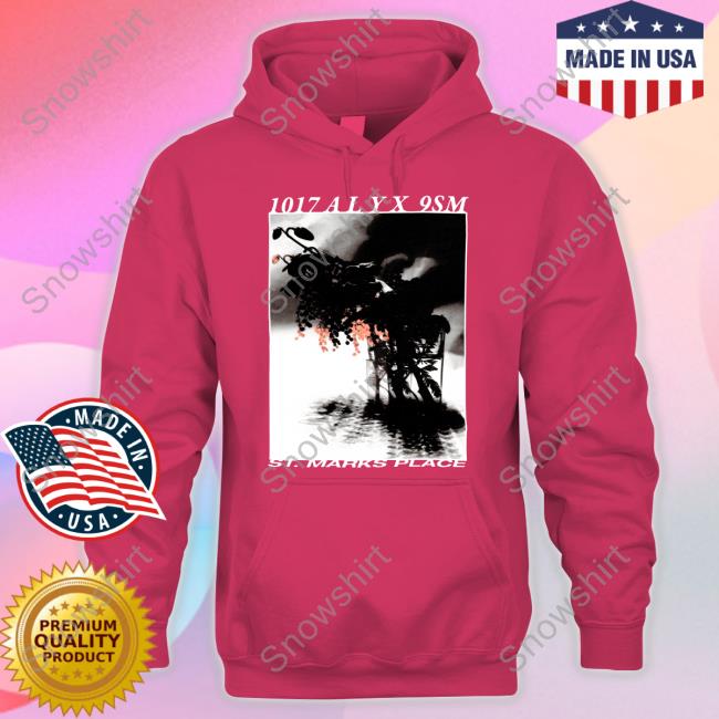 Louis Tomlinson 1017 Alyx 9Sm St Marks Place Crewneck Sweatshirt 1017 Alyx 9Sm St Marks Place Black Shirt