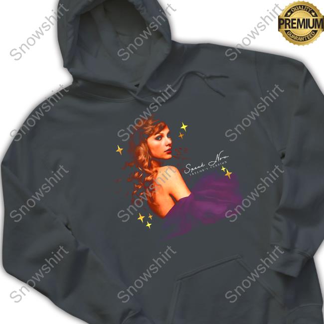 Official Taylor Swift Store Speak Now Taylor's Version Black Fashion Clothes Official Taylor Swift Speak Now Taylor's Version Black Tee Shirt