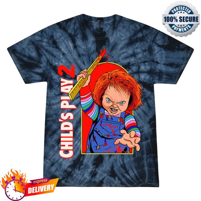 Official Cavity Colors Child’S Play 2 Very Naughty Tie Dye Sweatshirt 3D Cavitycolors