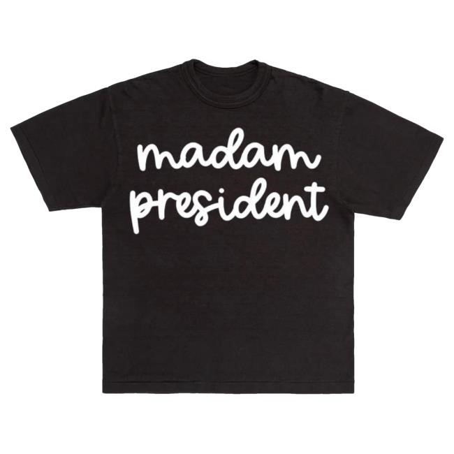 Madam President Short SleeveShirt - Kamala Merch Kamala Harris Campaign 2024