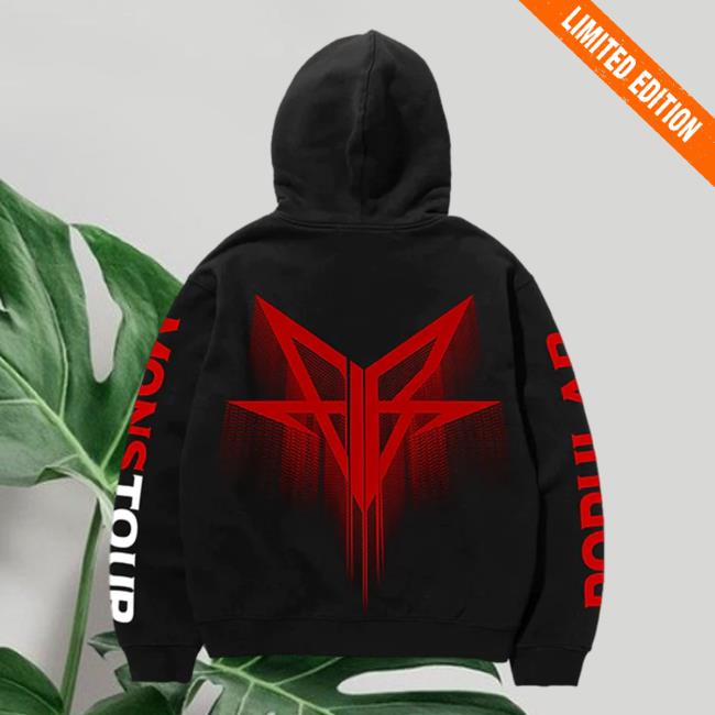 Official Falling In Reverse Merch Popular Mons Tour Lines Hoodies Official Falling In Reverse Popular Mons Tour Lines T-Shirt