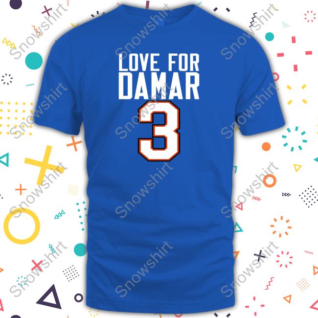 Love For Damar 3 Tee Damar Hamlin Love For Damar 3 Shirt Buffalo Bills