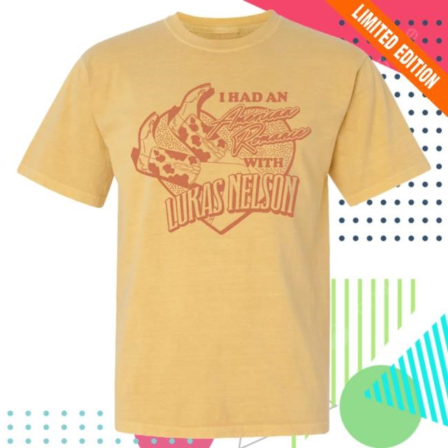 Official Lukas Nelson Merch Store American Romance Boots Shirt