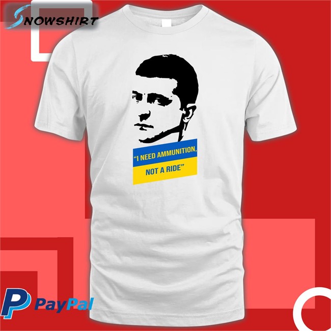 Saint Javelin I Need Ammunition Not A Ride Shirt