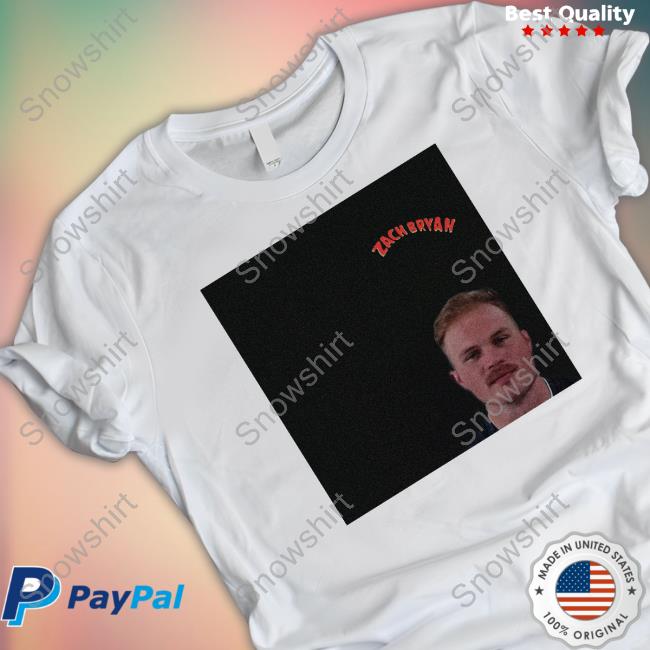 Official Country Central Zach Bryan Mugshot Album Meme Tee