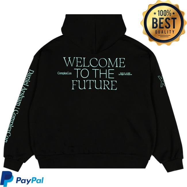 Official Complex Store Shop Merch Daniel Arsham + ComplexCon Eroded Bronze Hoody ComplexCon 2025