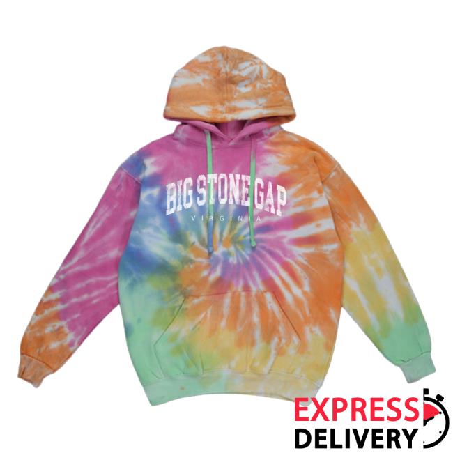 Official Hometown Apparel Clothing Merch Big Stone Gap Virginia Urban Vibe Tie-Dye Crew neck Tie Dye Eternity