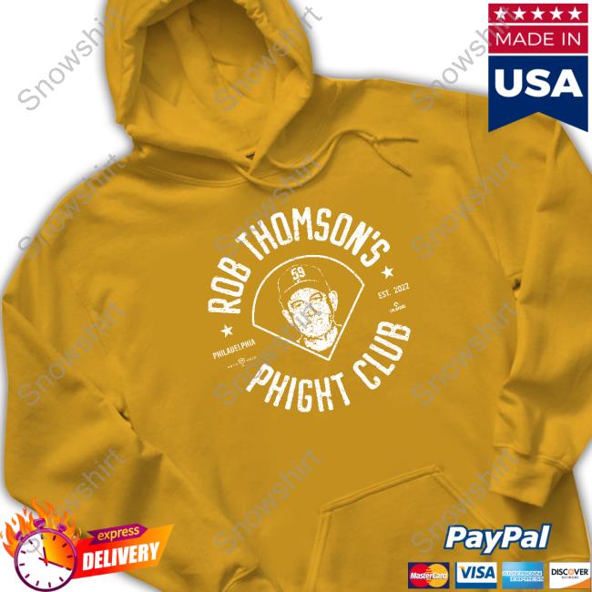 Rob Thomson Phight Club Hoodie Rob Thomson’s Phight Club Tee Shirt RotoWear