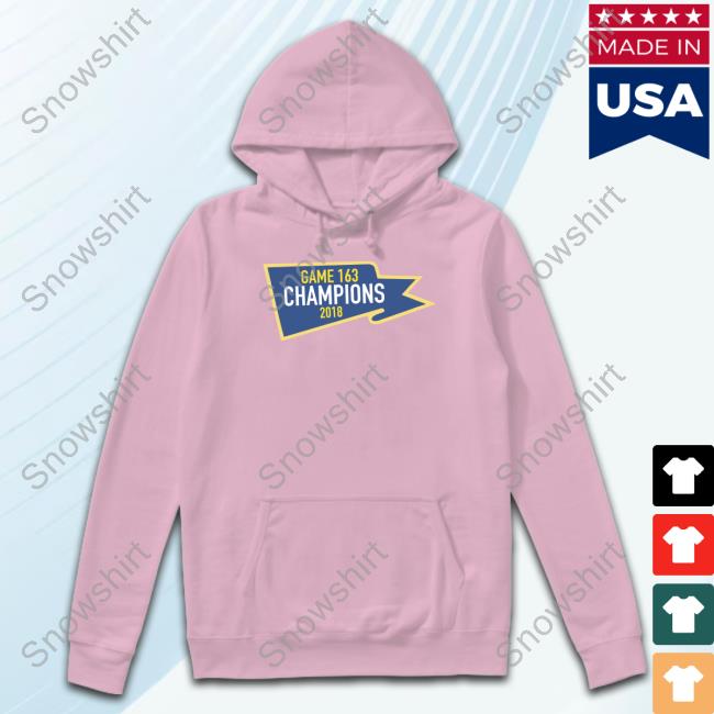 Official Obvious Shirts Game 163 Champions 2018 Shirt
