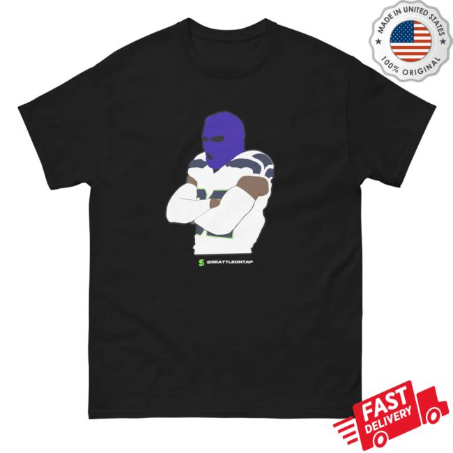 Sports On Tap Seattle Merch Seahawks Blue Ski Mask Win Sweatshirt