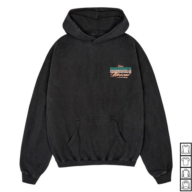 Dos Hombres Merch Black Diamond Teal Crew neck