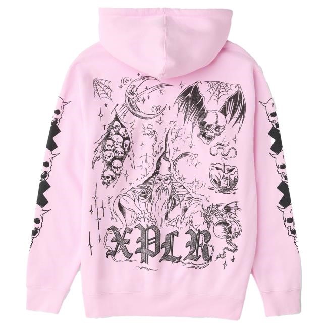 Official Sam And Colby Merch Store Inked Pullover Hoodie Black Xplr Shop