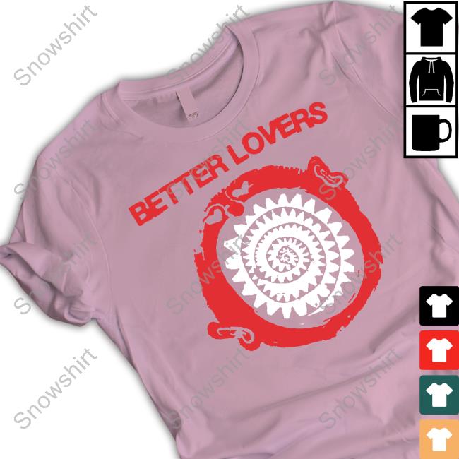 God Made Me An Animal Merch Better Lovers Spiral Teeth Custom T Shirts