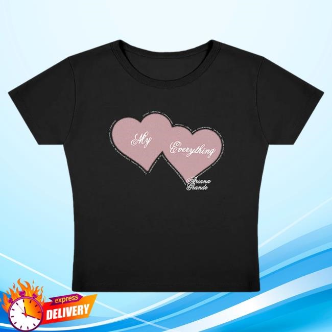 Official Ariana Grande Merch Store Ariana Grande my everything tenth anniversary baby Popover Shirt Ariana Grande Apparel Clothing ArianaGrande