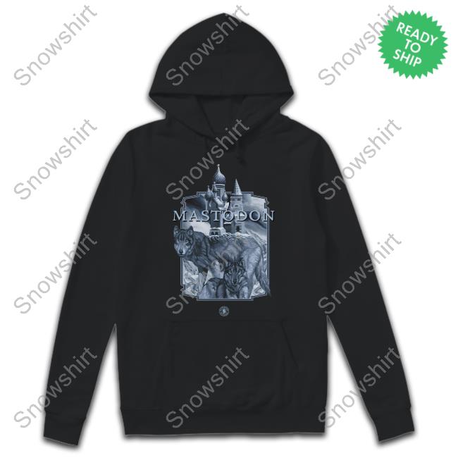 Mastodon Merch Hushed Wolf Sweatshirt