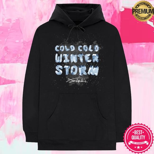 Jimi Hendrix Cold Winter Storm Pullover Hoodie