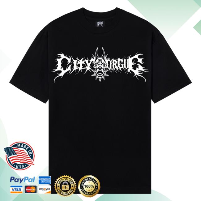 Official Revenge Merch Revenge City Morgue Metal Long Sleeve Tee