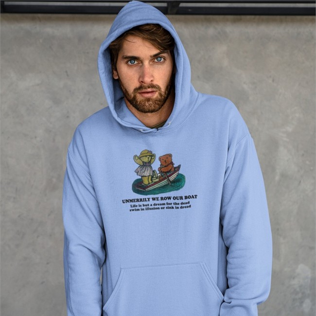 Unmerrily We Row Our Boat Hoodie Poorly Translated Shirts