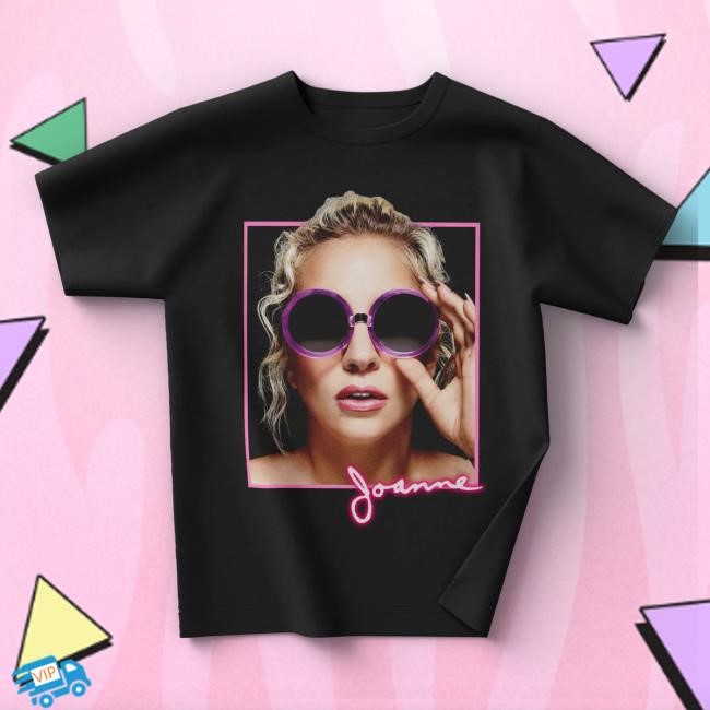Joanne Sunglasses Photo Shirt Lady Gaga Merch Shop