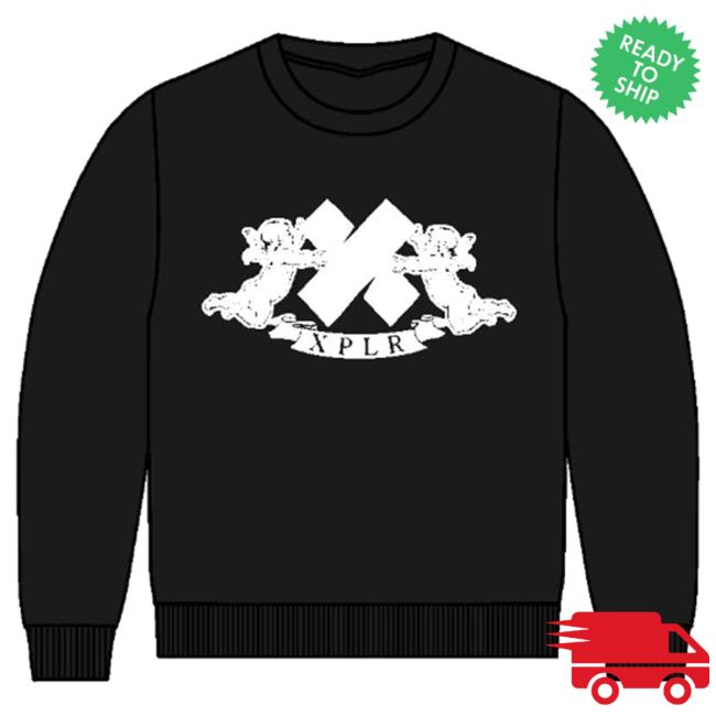 Official Shop XPLR Merch Store Sam And Colby Angel Sweaters ShopXPLR Official Shop XPLR Merch Store Sam And Colby Angel Crew neck ShopXPLR