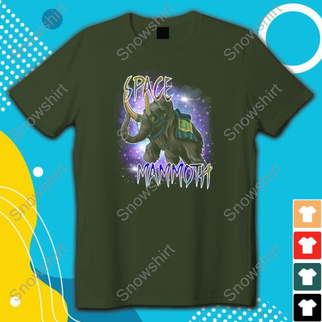 Neebs Gaming Space Mammoth Shirt Neebs Gaming Space Mammoth Long Sleeved T Shirt