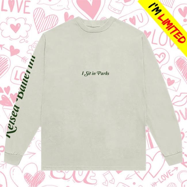 I Sit In Parks Long-Sleeve Kelsea Ballerini Merch Store Official I Sit In Parks Long Sleeve Tees Kelsea Ballerini Merch Store Official
