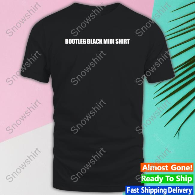 Official Mellie Gothesbian Bootleg Black Midi Shirt Shirts