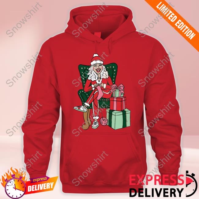 Mrs. Claus Tee in Ruby Red