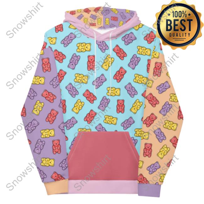 Official Revail Gummy Bear Aop Pullover Hoodie 3D All Over Print