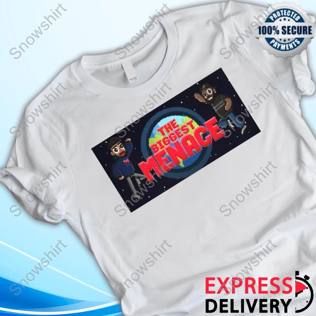 Official Shop Jidion Merch Jidion's The Biggest Menace Shirts